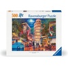 Ravensburger Puzzle Abends in Pisa – 500 Teile Puzzle für Erwachsene(Modern)