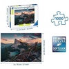 Ravensburger Puzzle Abends in den Rocky Mountains – 1000 Teile Puzzle(Antik)