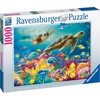Ravensburger Puzzle Blaue Unterwasserwelt – 1000 Teile Puzzle(Antik)