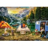 Ravensburger Puzzle Campingurlaub – 1000 Teile Puzzle für Erwachsene(Antik)