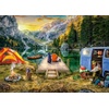 Ravensburger Puzzle Campingurlaub – 1000 Teile Puzzle für Erwachsene(Modern)