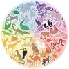 Ravensburger Puzzle Circle of Colors Tiere – Rundes 500 Teile Puzzle(Mehrfarbig)