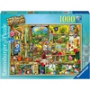 Ravensburger Puzzle Colin Thompson Grandioses Gartenregal – 1000 Teile(Antik)