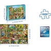 Ravensburger Puzzle Colin Thompson Grandioses Gartenregal – 1000 Teile(Antik)