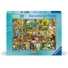 Ravensburger Puzzle Colin Thompson Grandioses Gartenregal – 1000 Teile(Modern)