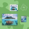 Ravensburger Puzzle Delfine im Korallenriff – 500 Teile Puzzle(Insel und Korallenwelt)