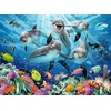 Ravensburger Puzzle Delfine im Korallenriff – 500 Teile Puzzle(Mehrfarbig)