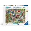 Ravensburger Puzzle Der Campingplatz 1.000 Teile(Modern)