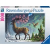 Ravensburger Puzzle Der Hirsch als Frühlingsbote – 1000 Teile Puzzle(Antik)