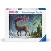 Ravensburger Puzzle Der Hirsch als Frühlingsbote – 1000 Teile Puzzle(Modern)