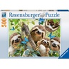 Ravensburger Puzzle Faultier Selfie – 500 Teile Puzzle für Erwachsene(Antik)