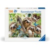 Ravensburger Puzzle Faultier Selfie – 500 Teile Puzzle für Erwachsene(Modern)