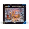 Ravensburger Puzzle Funkelnde Weihnachten – 500 Teile Puzzle für Erwachsene(Modern)