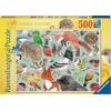 Ravensburger Puzzle Gartenbesucher – 500 Teile Puzzle für Erwachsene(Skurrile)