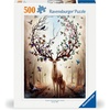 Ravensburger Puzzle Geheimnisvoller Hirsch – 500 Teile Puzzle(Modern)