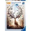 Ravensburger Puzzle Geheimnisvoller Hirsch – 500 Teile Puzzle(alte Version)
