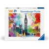 Ravensburger Puzzle Grüße aus London – 500 Teile Puzzle für Erwachsene(Modern)