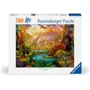 Ravensburger Puzzle Im Dinoland – 500 Teile Puzzle für Erwachsene(Klassisch)