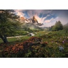 Ravensburger Puzzle Malerische Stimmung im Vallée de la Clarée(Klassisch)