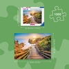 Ravensburger Puzzle Pferd am Strand – 500 Teile Puzzle für Erwachsene(Holztreppe zum Praia do Camilo  Beautiful Walkways Collection  1000 Teile Puzzle für Naturliebhaber und)