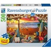 Ravensburger Puzzle Pferd am Strand – 500 Teile Puzzle für Erwachsene(Sonnenuntergang am Strand)