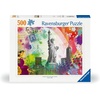 Ravensburger Puzzle Postkarte aus New York – 500 Teile Puzzle(Modern)