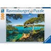 Ravensburger Puzzle Schöne Aussicht – 500 Teile Puzzle für Erwachsene(Antik)