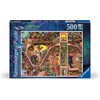 Ravensburger Puzzle Verrückte Bibliothek – 500 Teile Puzzle für Erwachsene(Antik)