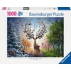Ravensburger Puzzle Zebras am Wasserloch – 500 Teile Puzzle für Erwachsene(Fantasie)
