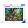 Ravensburger Puzzle Zebras am Wasserloch – 500 Teile Puzzle für Erwachsene(Wölfe im Wald)