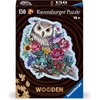 Ravensburger Wooden Puzzle 17511 – Geheimnisvolle Eule – 150 Teile Kontur-Holzpuzzle mit stabilen Puzzleteilen und 15 kleinen Holzfiguren = Whimsies, für Erwachsene und Kinder ab 10 Jahren