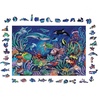 Ravensburger Wooden Puzzle 17515 – Unten im Meer – 500 Teile Holzpuzzle für Erwachsene und Kinder ab 14 Jahren, mit stabilen, individuellen Puzzleteilen und 40 kleinen Holzfiguren (Whimsies)(Single)