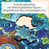 Ravensburger Wooden Puzzle 17516 – Fantasy Forest – 500 Teile Holzpuzzle für Erwachsene und Kinder ab 14 Jahren, mit stabilen, individuellen Puzzleteilen und 40 kleinen Holzfiguren (Whimsies)(Single)