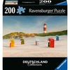 Ravensburger Puzzle 12001477 – Leuchtturm hinter der Düne auf Borkum – 300 Teile Puzzle Deutschland Collection für Erwachsene ab 14 Jahren