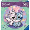 Ravensburger Puzzle 17581 – Stitch – 500 Teile Rundpuzzle für Erwachsene und Kinder ab 14 Jahren(Modern)