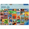 Ravensburger Puzzle Briefmarken – 200 große Puzzle-Teile für Senioren(Mehrfarbig)