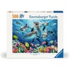 Ravensburger Puzzle Delfine im Korallenriff – 500 Teile Puzzle(Mehrfarbig)