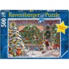 Ravensburger Puzzle Es weihnachtet sehr – 500 Teile Puzzle für Erwachsene(Antik)