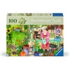 Ravensburger Puzzle Gartenarbeit – 100 große Puzzle-Teile für Senioren