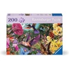 Ravensburger Puzzle Kolibris und Schmetterlinge – 200 große Puzzle-Teile