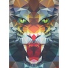 Ravensburger Puzzle Löwe aus Polygonen – 500 Teile Puzzle für Erwachsene(Modern)