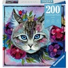 Ravensburger Puzzle Moment 12958 Wood – 200 Teile Puzzle für Erwachsene und Kinder ab 8 Jahren(Cateye Puzzle  200 Teile)