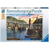 Ravensburger Puzzle Morgens am Hafen – 500 Teile Puzzle für Erwachsene(realistisch)
