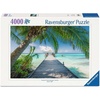 Ravensburger Puzzle Pferd am Strand – 500 Teile Puzzle für Erwachsene(Traumstrand auf den Malediven)