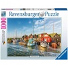 Ravensburger Puzzle Romantische Hafenwelt von Ahrenshoop – 1000 Teile(Antik)