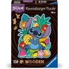 Ravensburger WOODEN Puzzle 12000758 – Disney Stitch – 150 Teile Kontur-Holzpuzzle mit stabilen, individuellen Puzzleteilen und 15 kleinen Holzfiguren = Whimsies, für Erwachsene und Kinder ab 10 Jahren