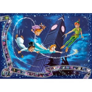 Ravensburger Puzzle 1000 Teile, Disney Peter Pan – Puzzles für Erwachsene ab 14 Jahren, 70 x 50 cm, Disney Puzzle für Erwachsene, Sammlung 1000 Teile, Geschenkideen(Modern)