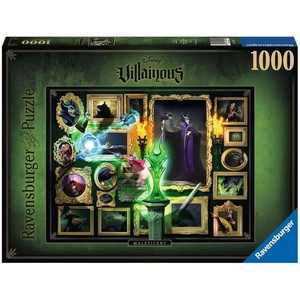 Ravensburger Puzzle 12000037 – Disney Villainous Maleficent – 1000 Teile Puzzle für Erwachsene und Kinder ab 14 Jahren, Disney Puzzle, Disney Geschenke, Green, Purple(Antik)