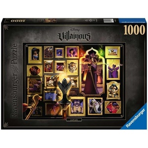 Ravensburger Puzzle 12000037 – Disney Villainous Maleficent – 1000 Teile Puzzle für Erwachsene und Kinder ab 14 Jahren, Disney Puzzle, Disney Geschenke, Green, Purple(Jafar 1000 PC)