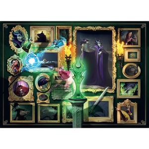 Ravensburger Puzzle 12000037 – Disney Villainous Maleficent – 1000 Teile Puzzle für Erwachsene und Kinder ab 14 Jahren, Disney Puzzle, Disney Geschenke, Green, Purple(Modern)